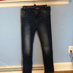 Lucky Brand Brooke straight blue jeans